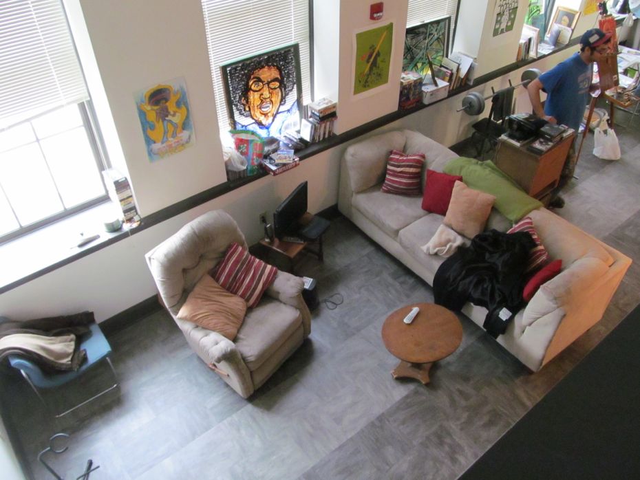 Checking out the (nearly) finished Albany Barn All Over Albany